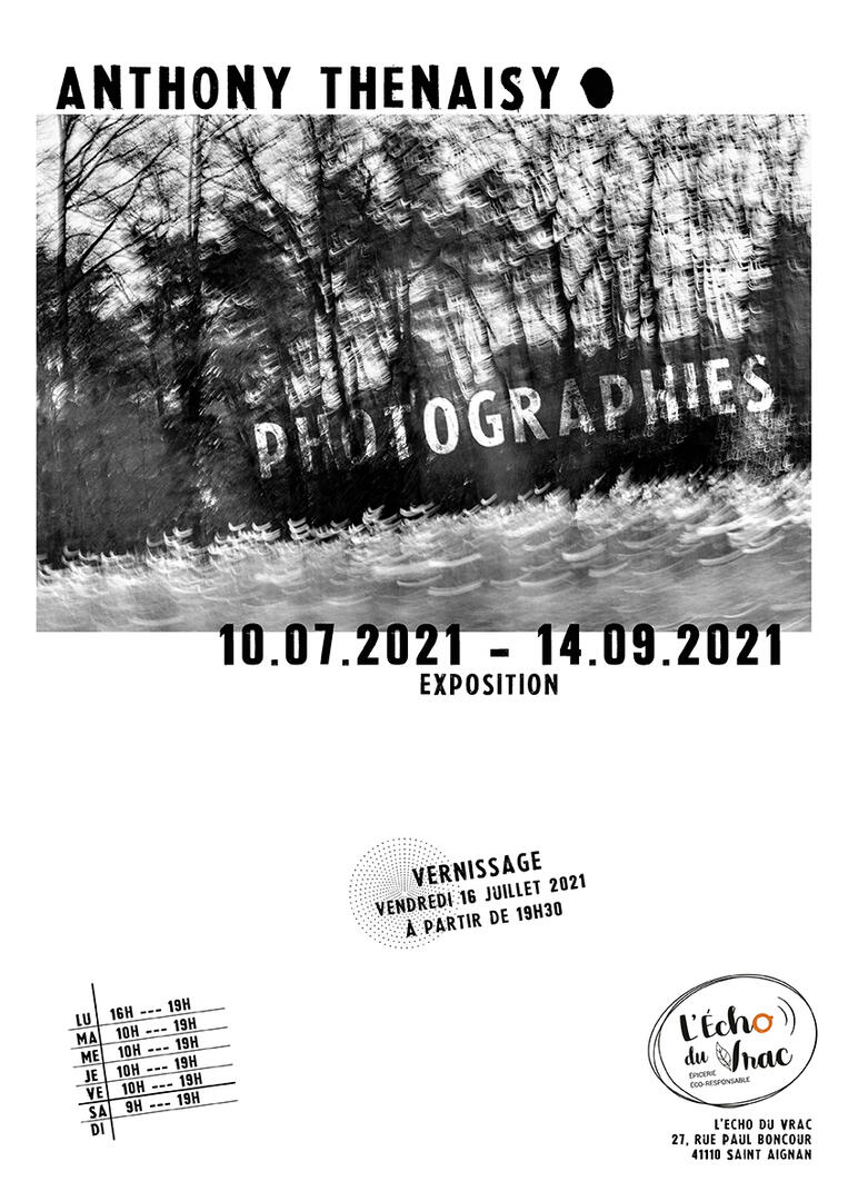 affiche expo photo A Thenaisy écho du vrac
