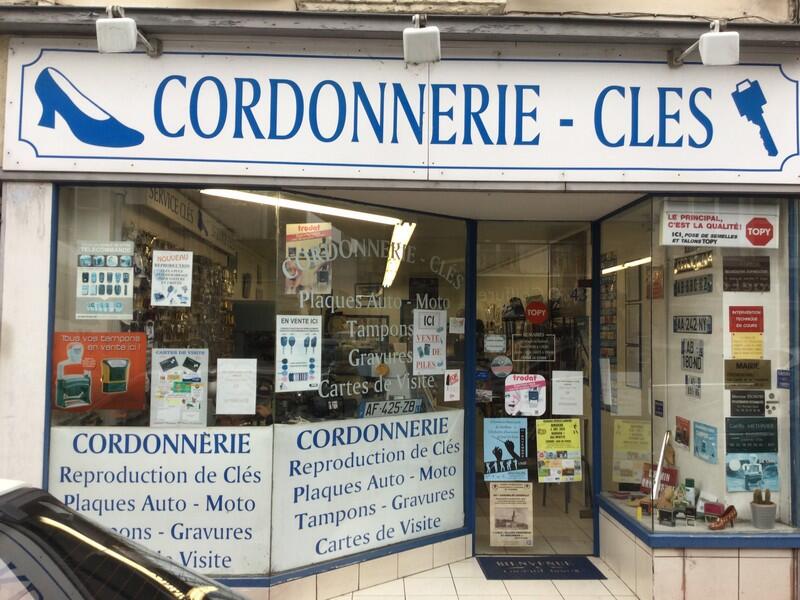 Cordonnerie-Clés minute à Vendôme