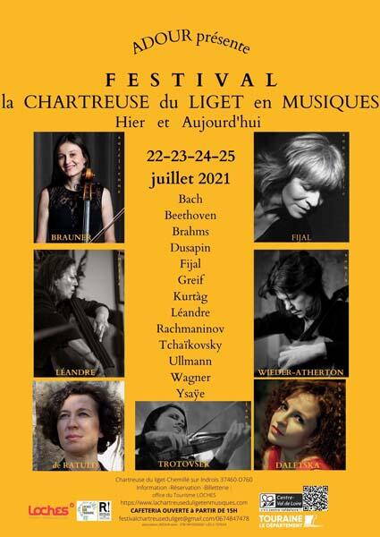 La Chartreuse du Liget en musiques Hier et Aujourd'hui