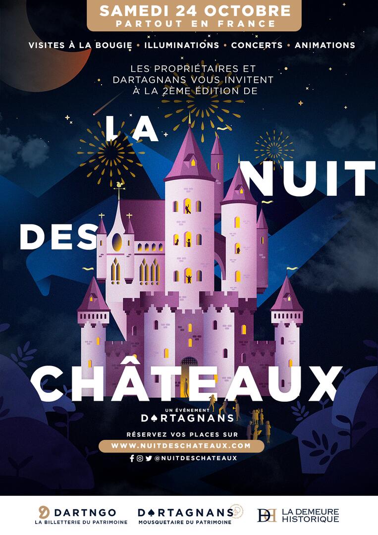 la nuit des châteaux - octobre 2020- valdeloire