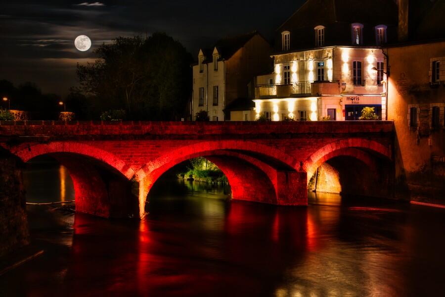 Jeux d'eau et de lumière