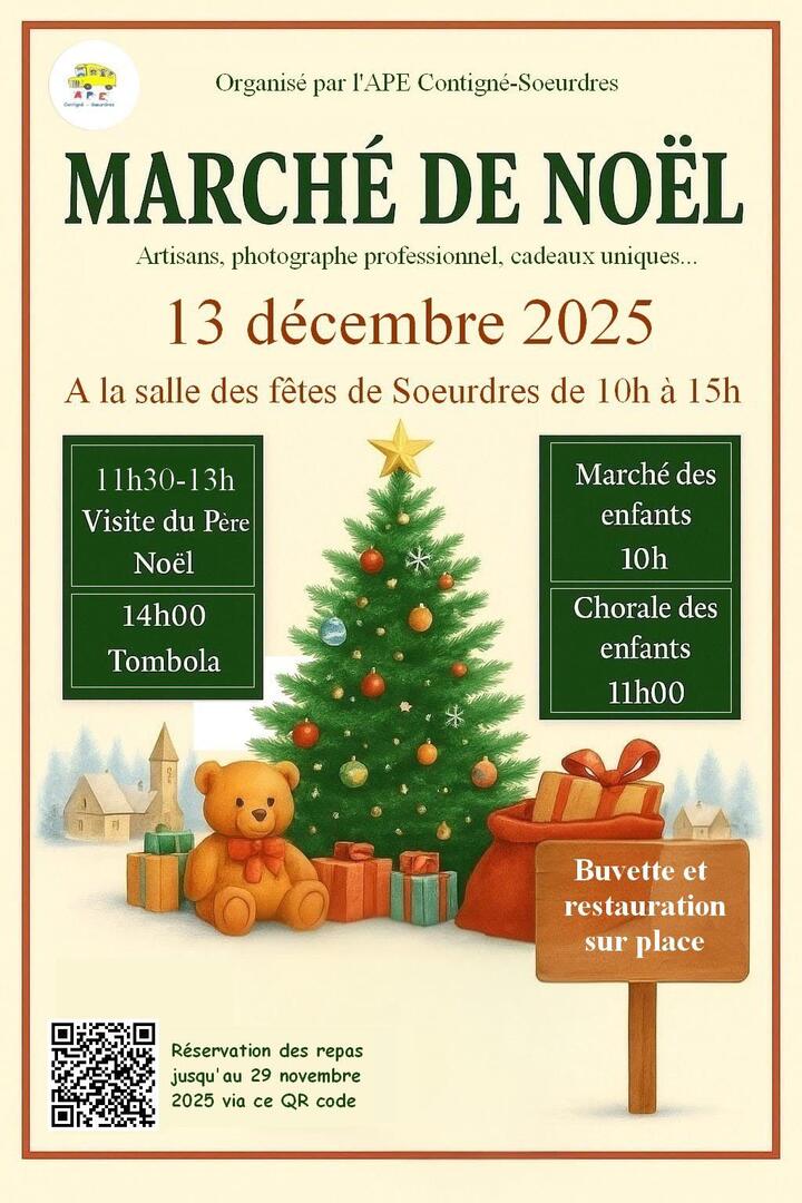 Marché de Noël de Contigné - soeurdres