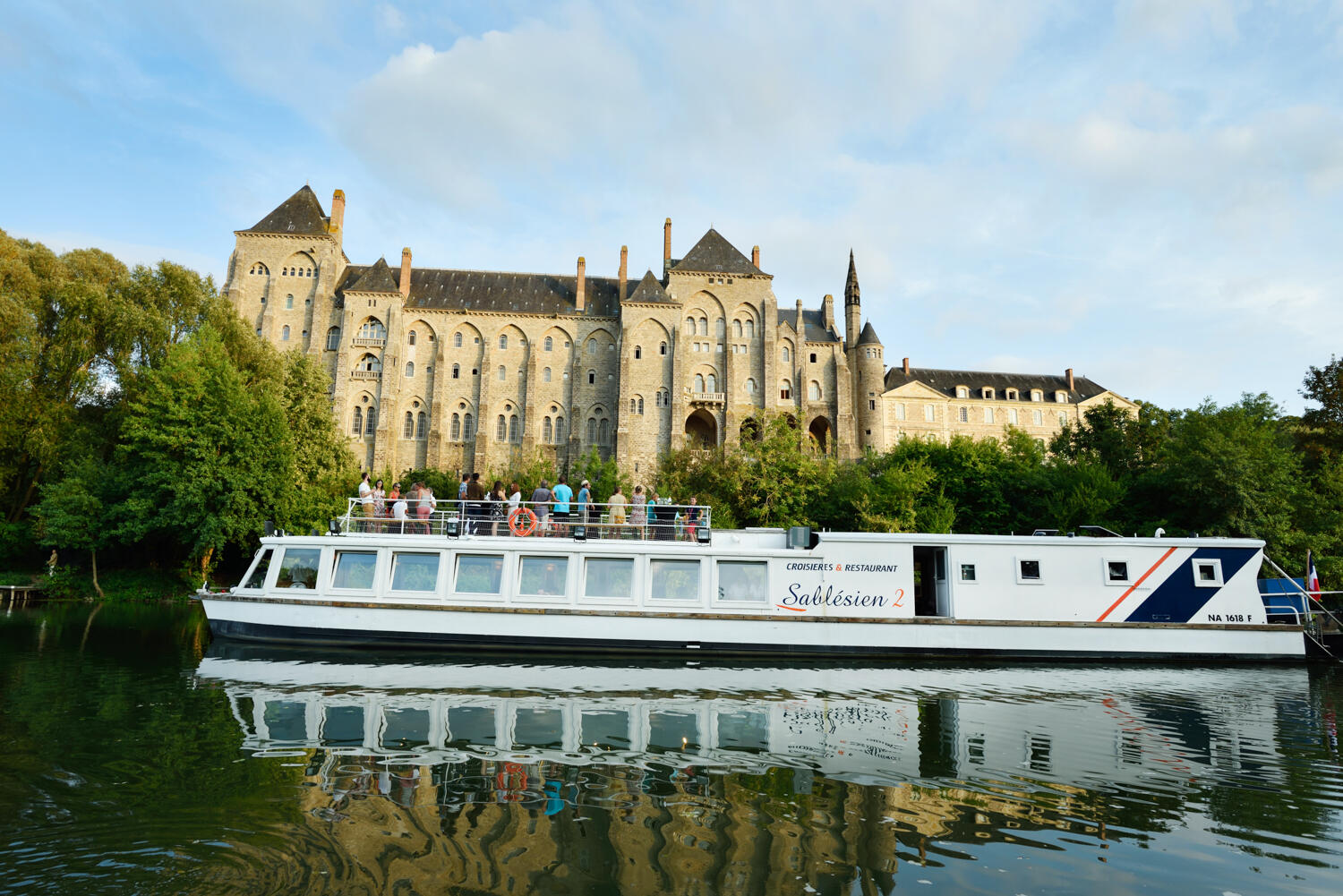 Bateau promenade Le Sablésien