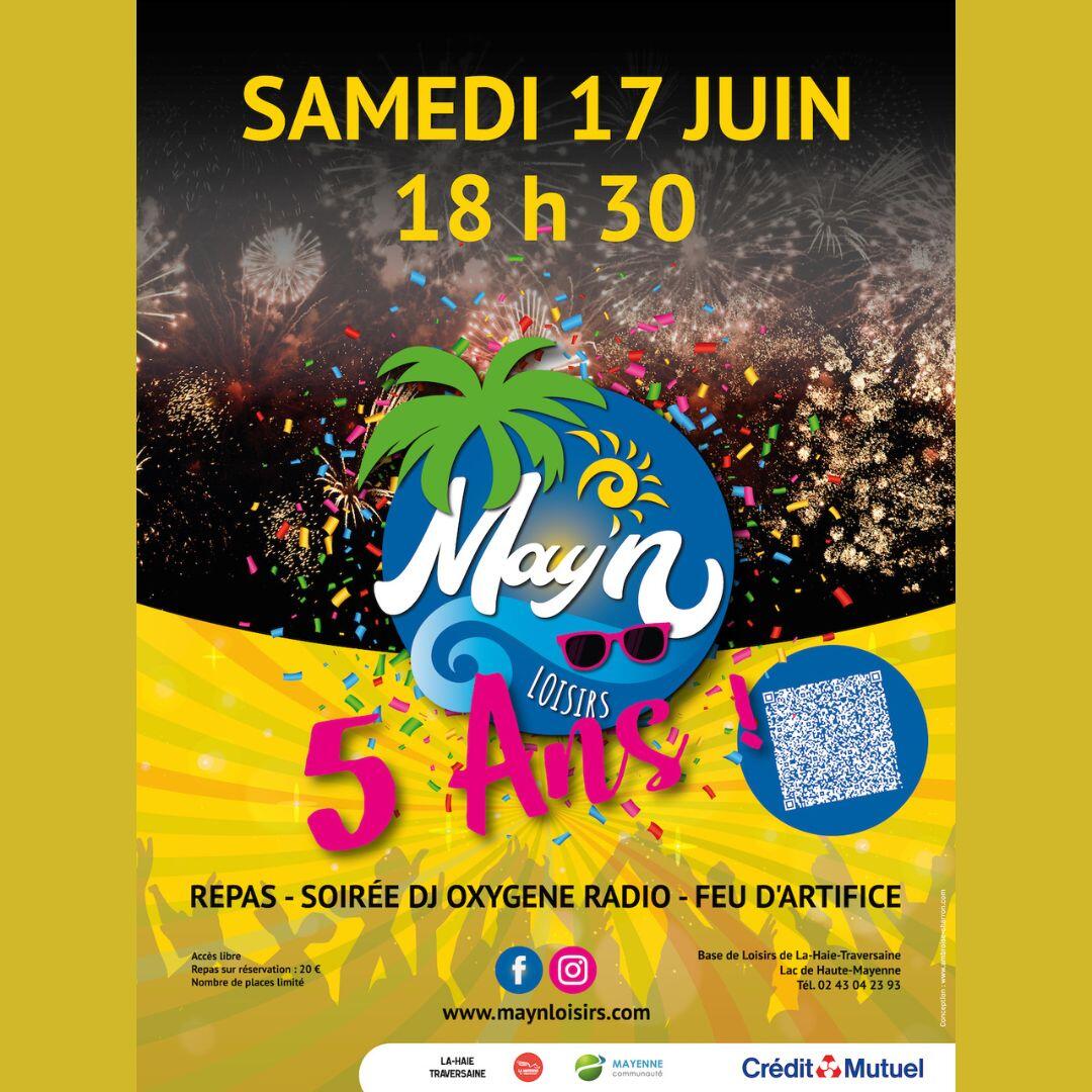5 ans May'n Loisirs