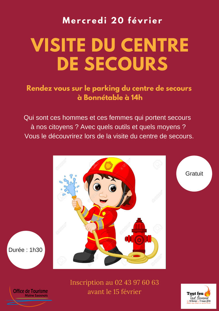 visite du centre de secours à Bonnétable à 14h30(1)
