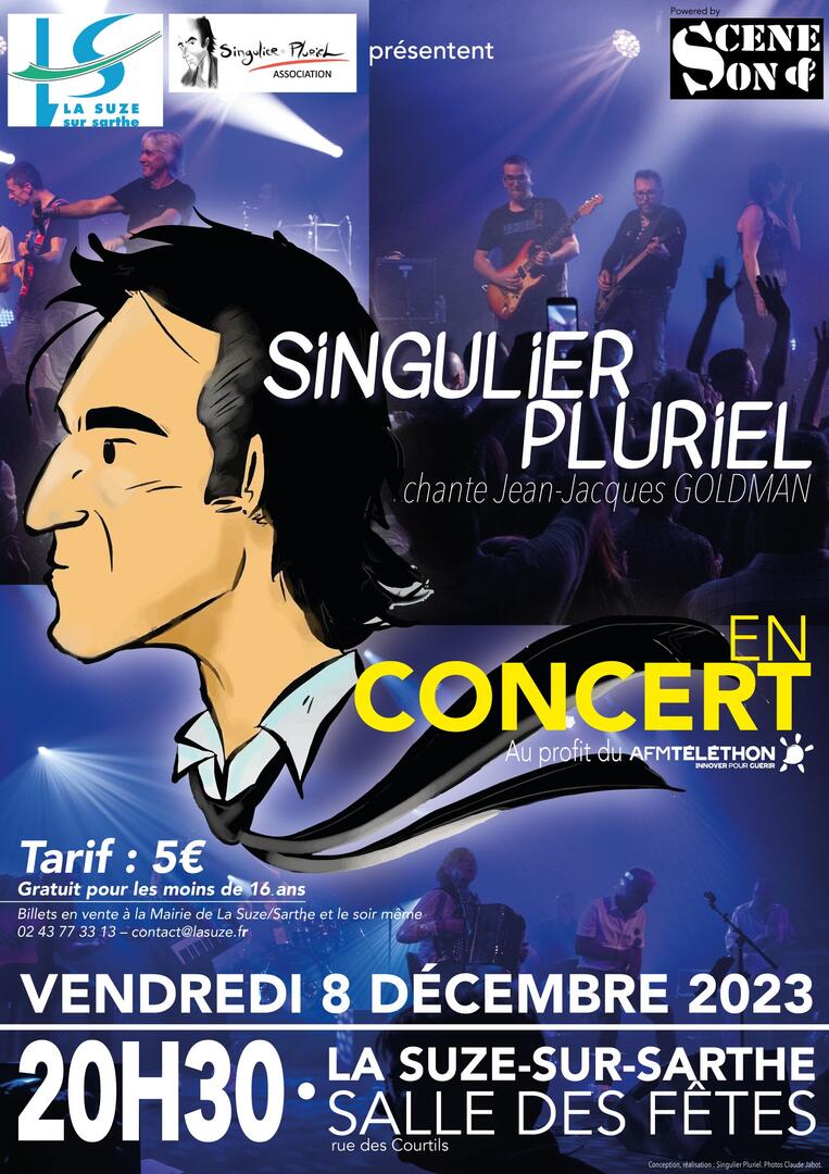AFFICHE CONCERT SINGULIER PLURIEL