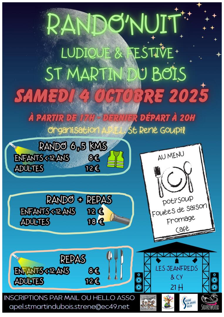 Rando'nuit - St-Martin-du-Bois - 49 - FMA