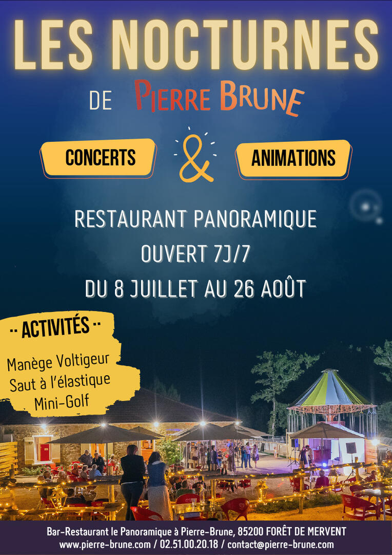 Affiche Nocturnes 2023