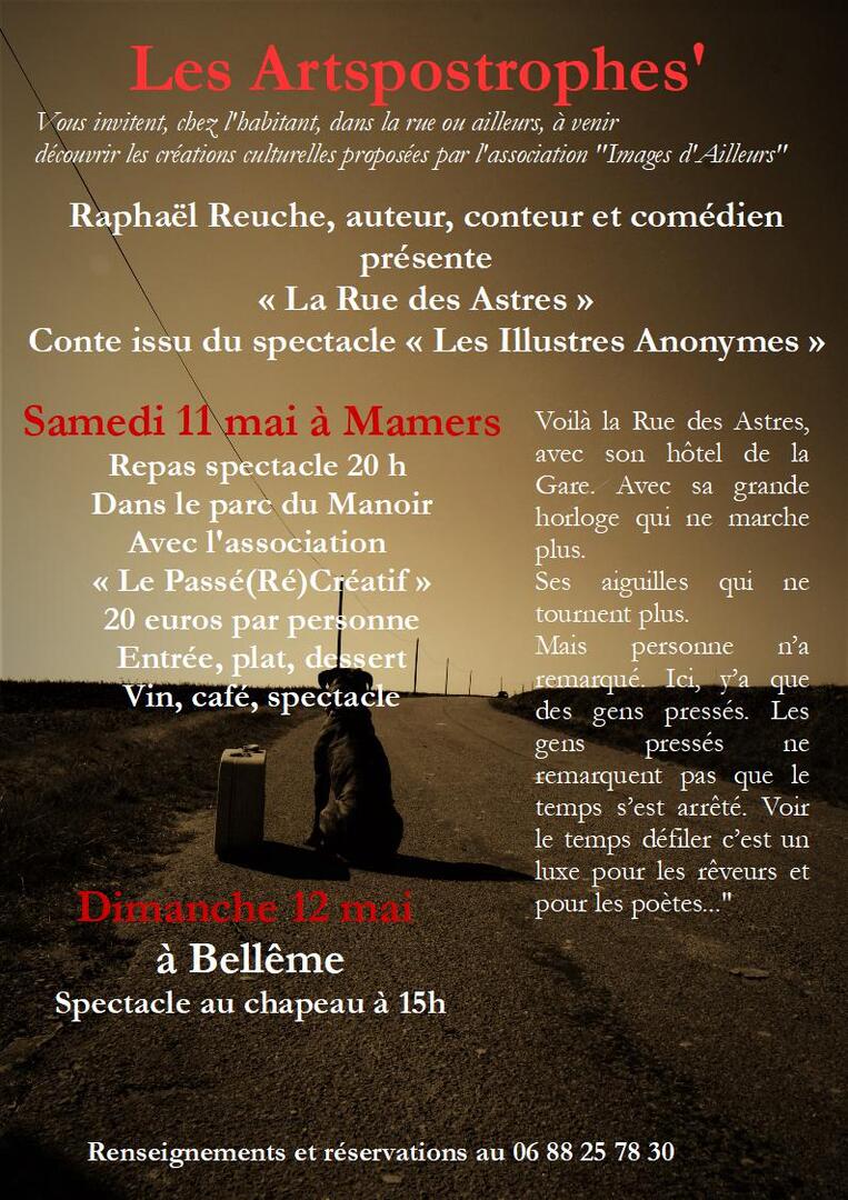 Affiche Artspostrophes