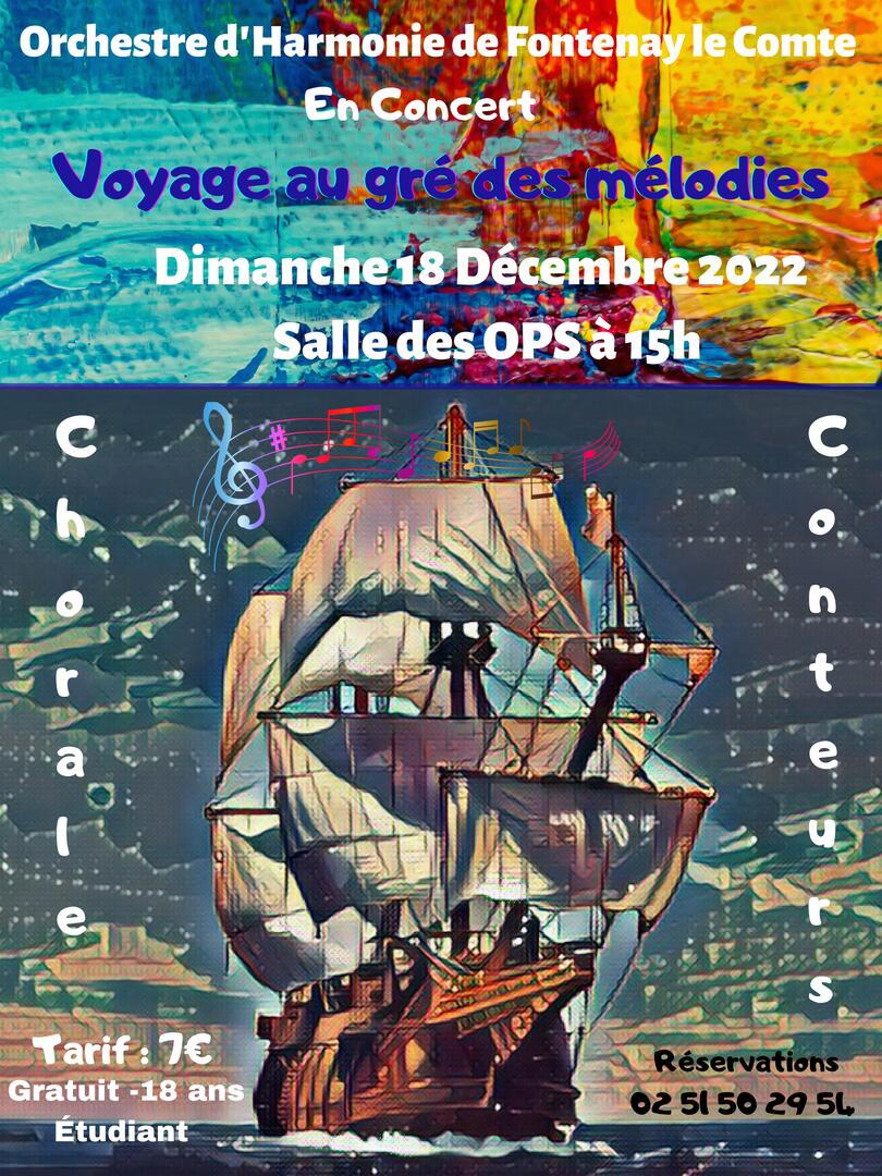 Affiche Concert de Noël 2022
