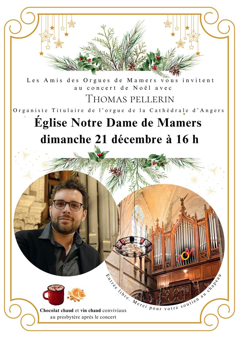 Récital d'orgue de Thomas Pellerin