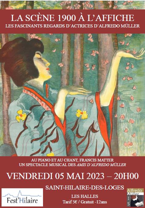 Affiche spectacle musicale St Hilaire