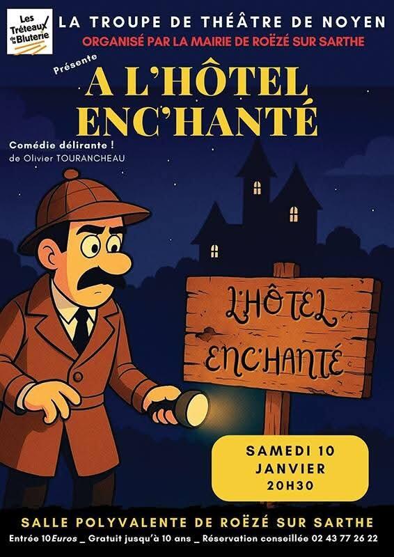 Affiche théâtre 10 janvier 2026