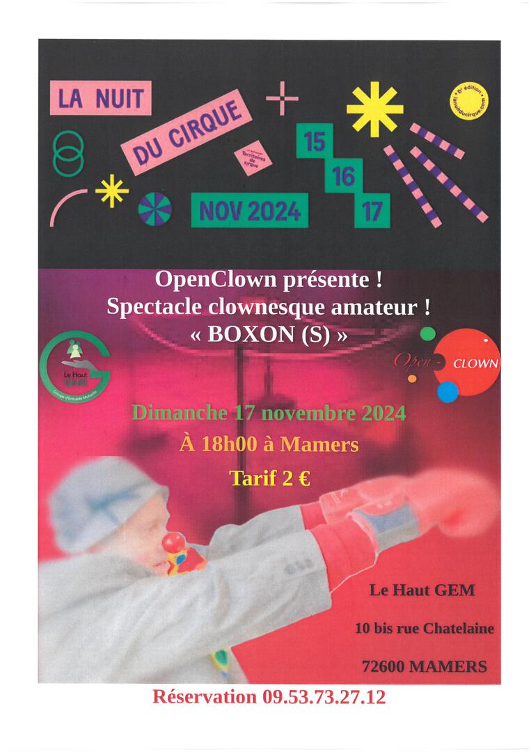 Boxon à Mamers