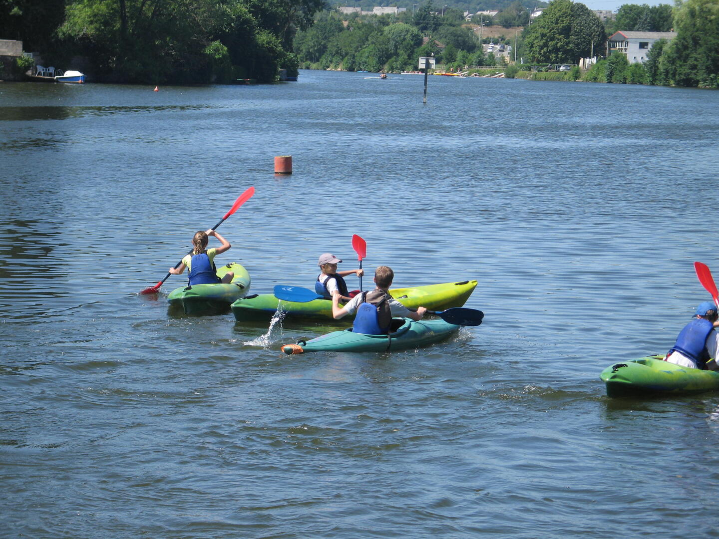 Canoë Kayak sur la Mayenne
