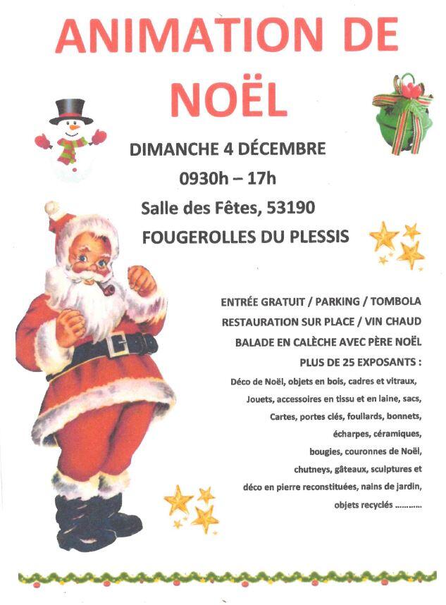 Affiche marché de noël
