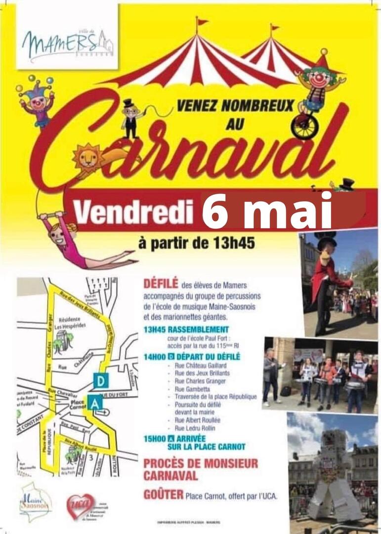 Carnaval 6 mai