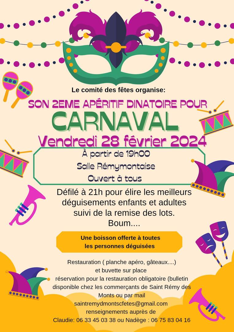 Carnaval Saint Rémy des Monts