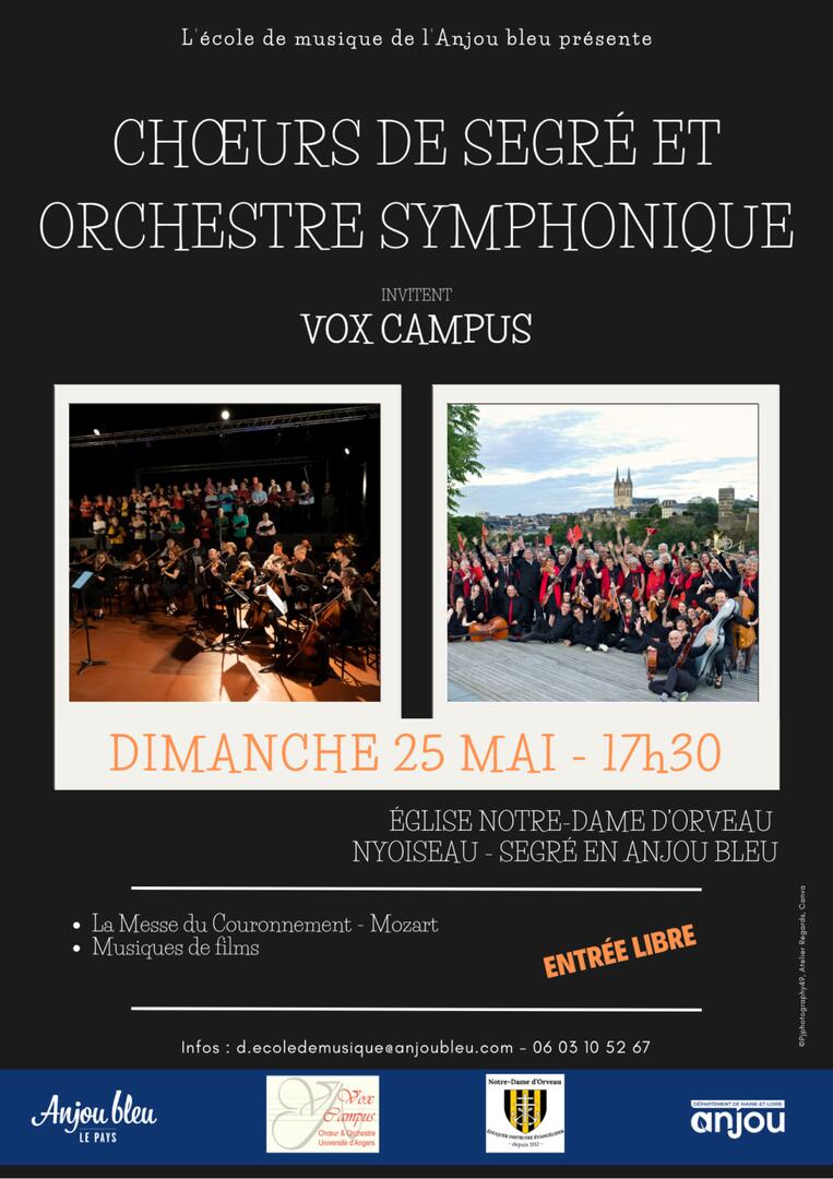 Orchestre et choeurs de Segré - Nyoiseau - SEAB