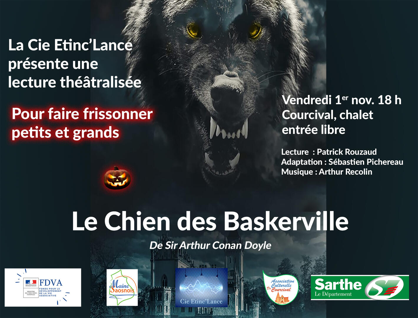 Chien des baskerville Courcival