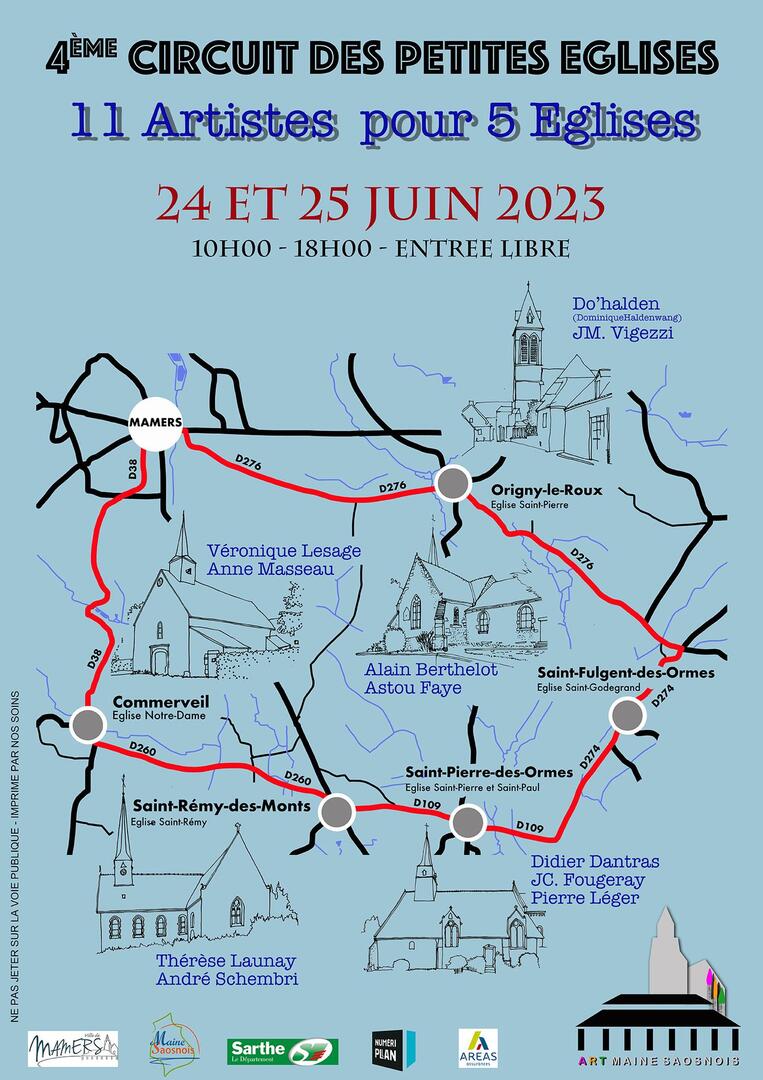 Circuit petites églises 2023