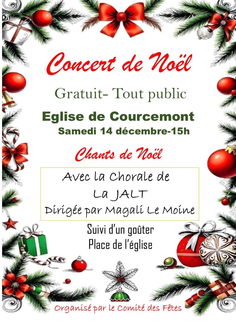 Concert Noël Courcemont