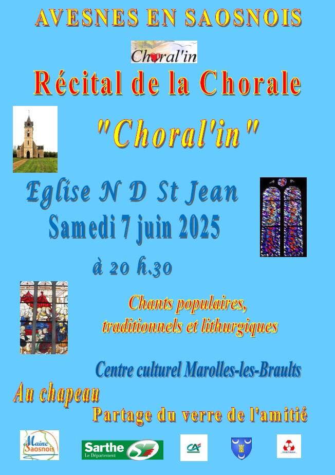 Concert Choral'in à Avesnes