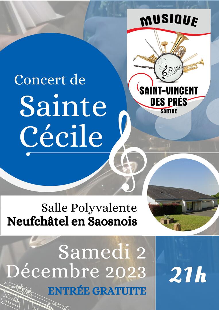 Concert Sainte Cécile - 2024 VF