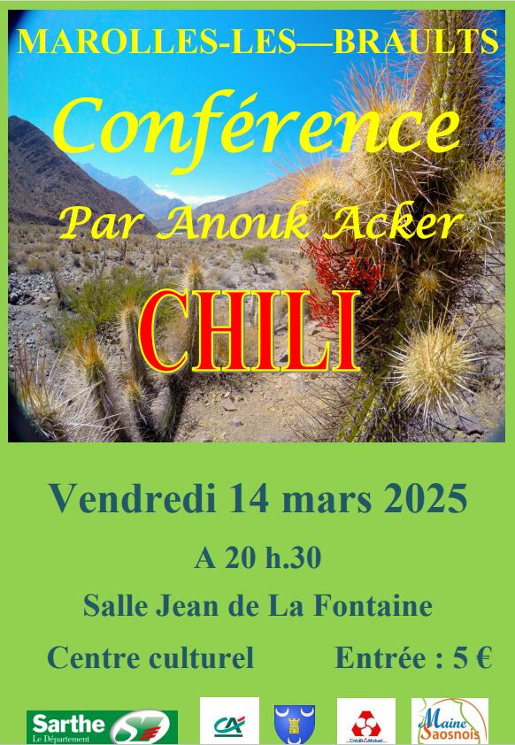 Conférence Chili à Marolles