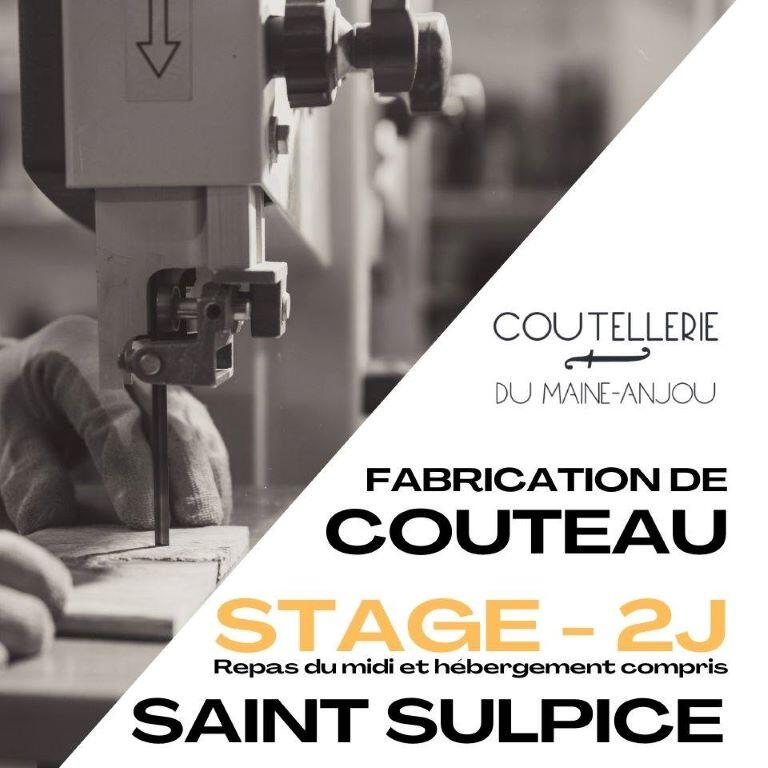 Coutellerie du Maine Anjou - stage 2j