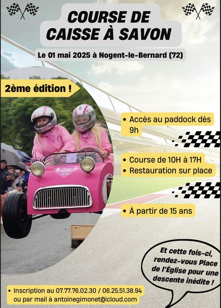 Course caisses à savon Nogent