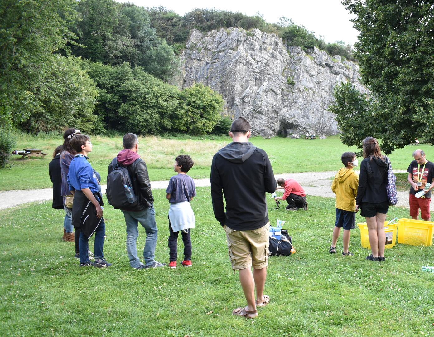 Soirée astronomie aux grottes de Saulges