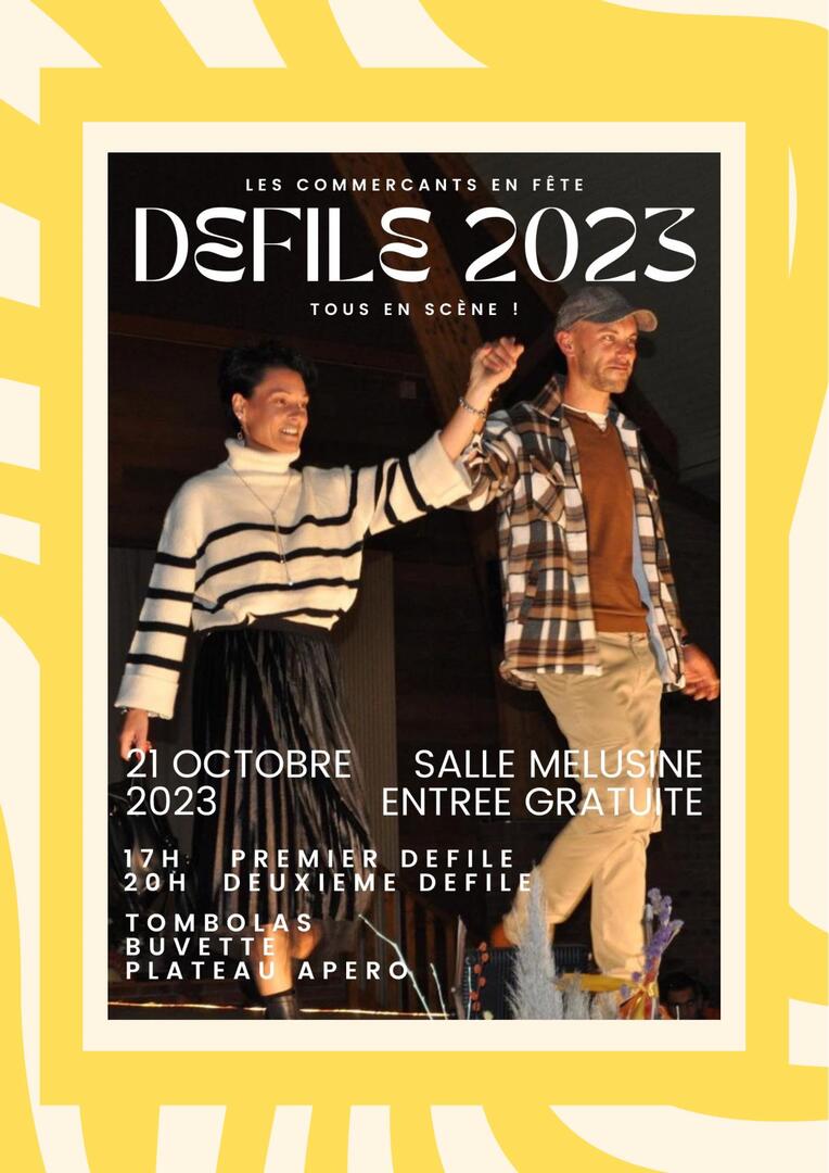 Défilé de mode à Bonnétable oct 23