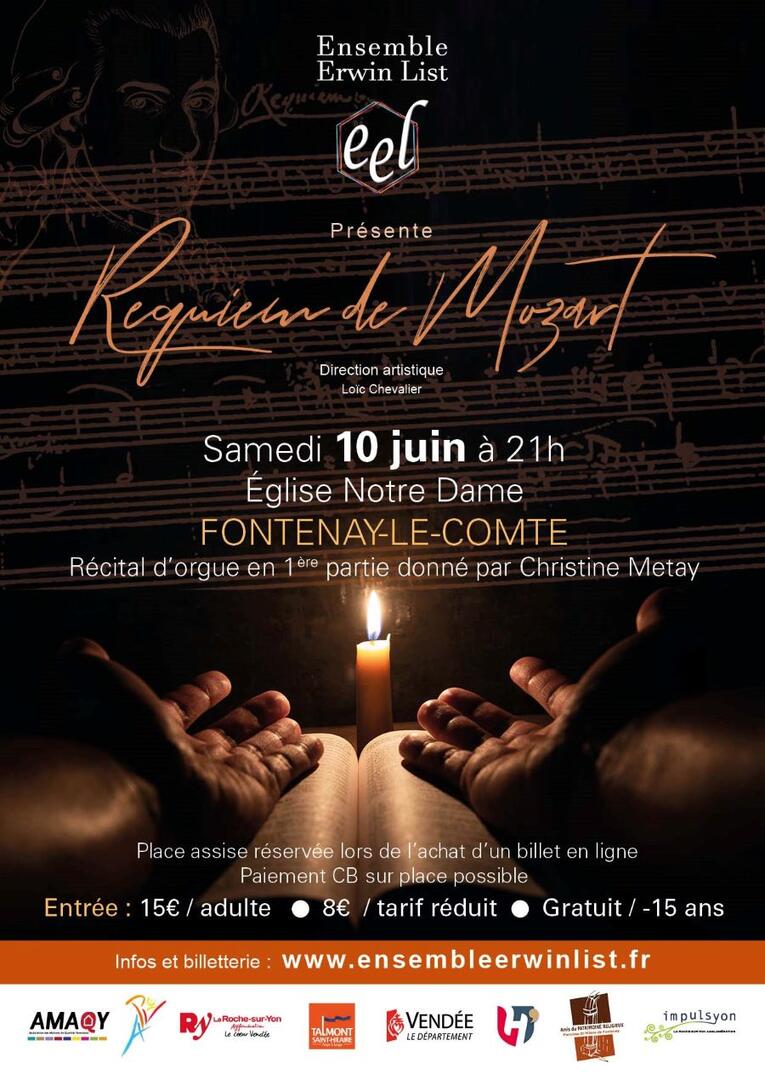 ENSEMBLE ERWIN LIST - Requiem de Mozart-FLYER Fontenay