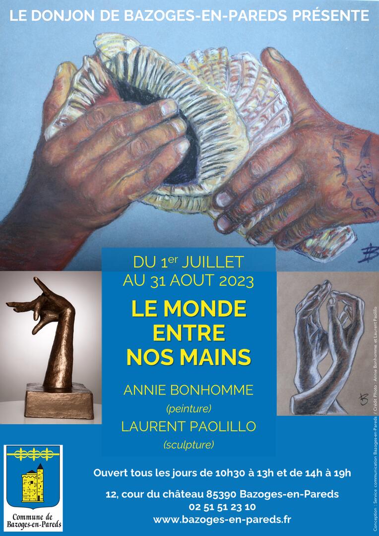 Exposition A Bonhomme et L Paolillo - Eté 2023 - Donjon de Bazoges-en-Pareds