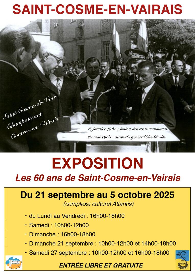 Expo 60 ans Saint Cosme