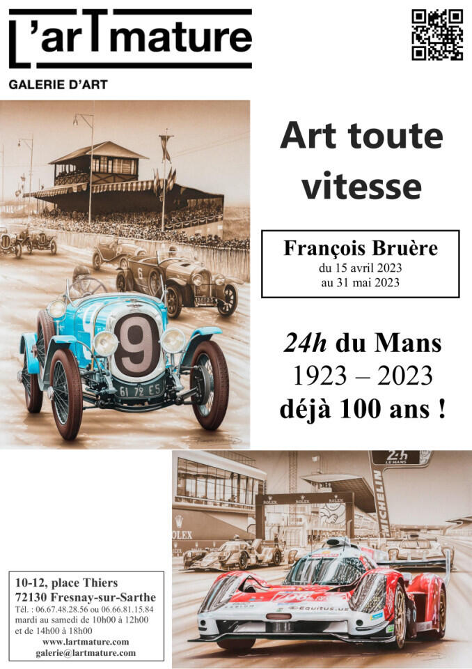 Expo ArtMature art toute vitesse avril mai