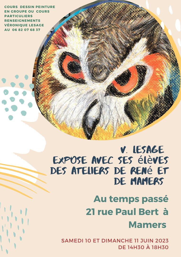Exposition V Lesage et élèves