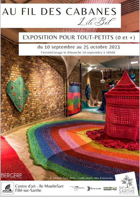 Exposition "Au fil des cabanes" de Lili Bel
