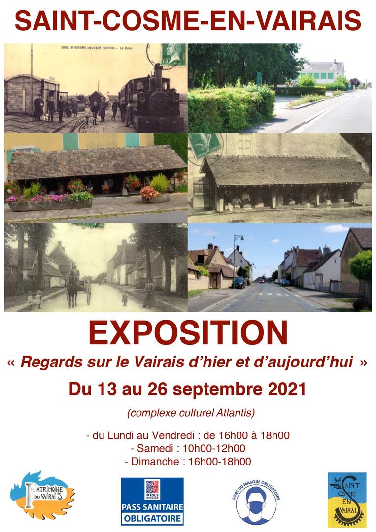 Exposition Saint Cosme en Vairais sept 2021