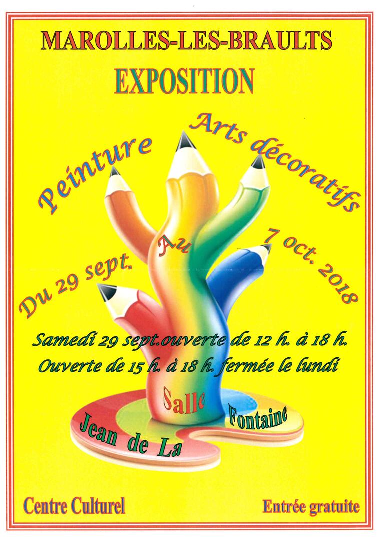 Exposition arts créatifs Marolles les B