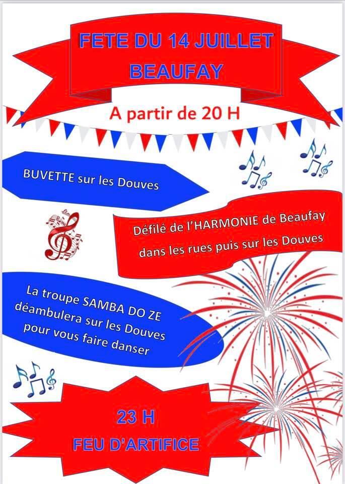 Festivités du 14 Juillet - Beaufay