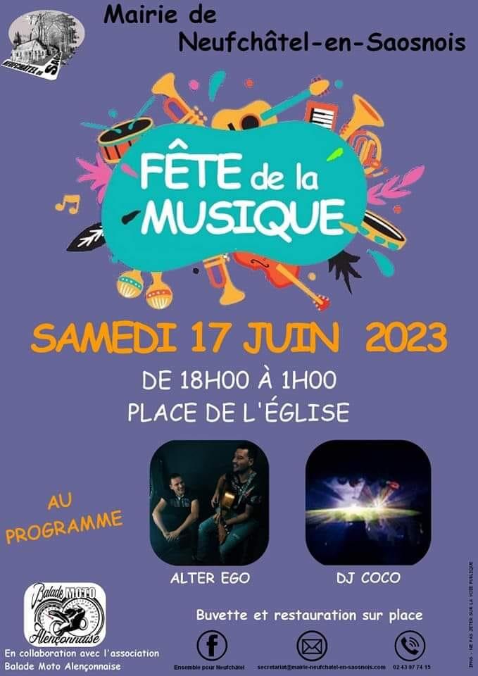 Fête musique Neufchâtel