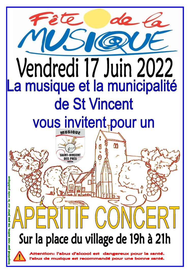 Fête de la musique saint vincent des prés