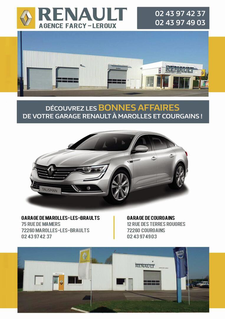 Garage renault marolles courgains