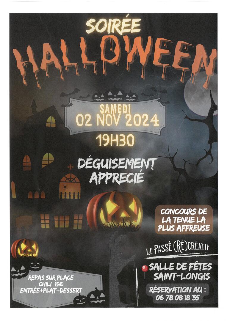 Halloween à St Longis - Passé Ré Créatif
