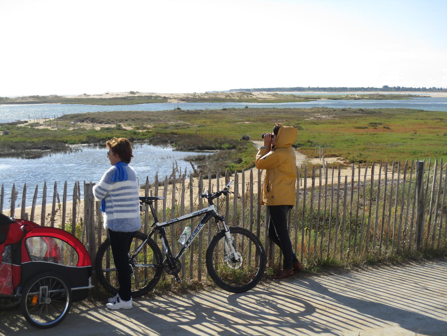 Sortie nature-LPO85-L'Aiguillon-la-Presqu'île-Photo cyclistes