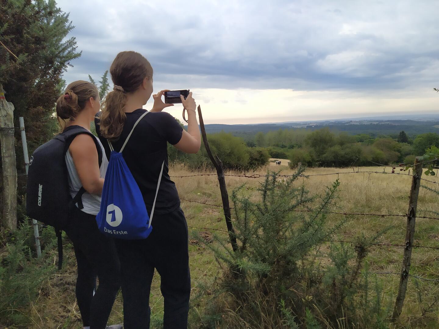 Sur les hauteurs de Crennes-sur-Fraubée