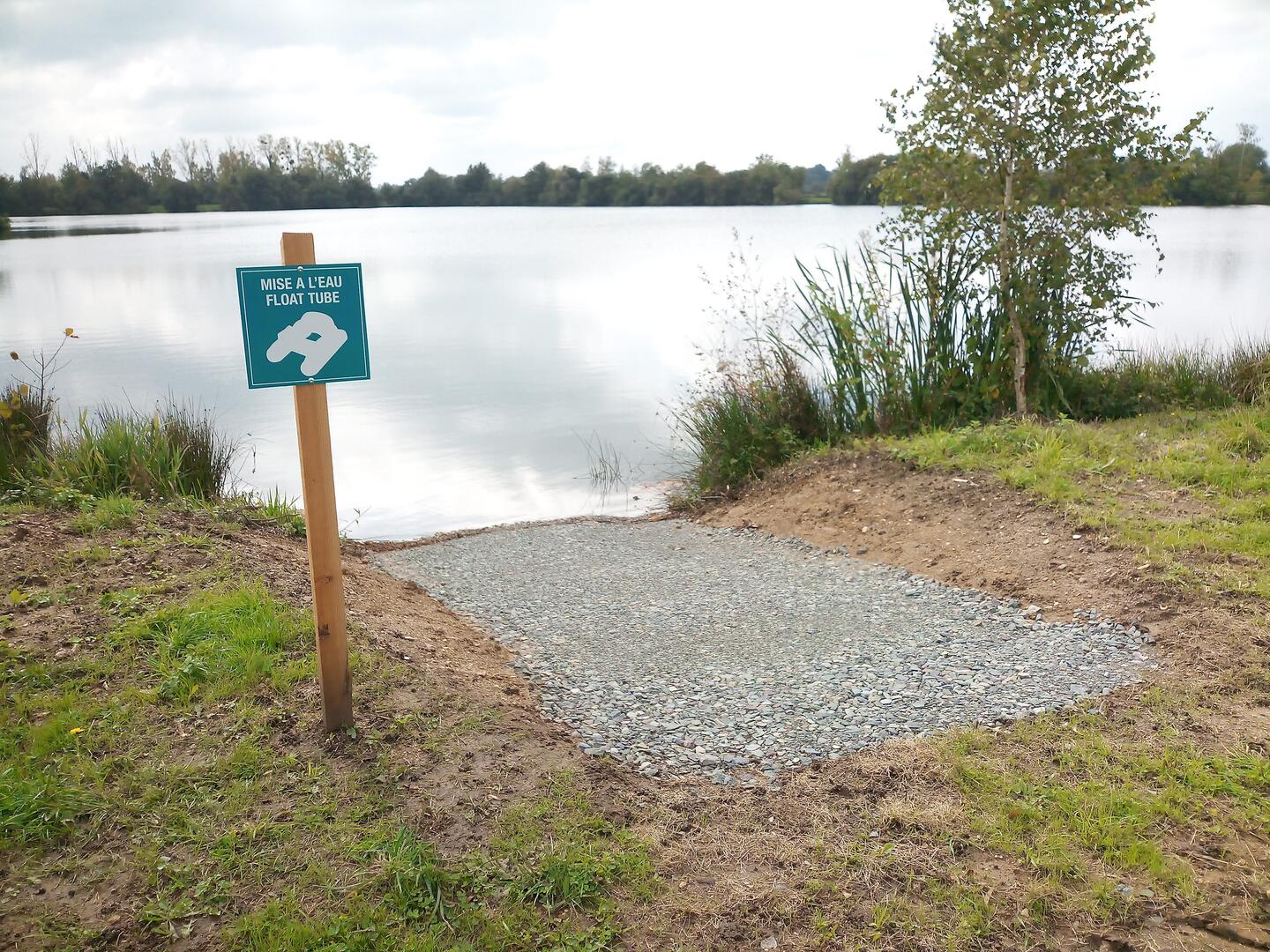 Cale de mise à l'eau