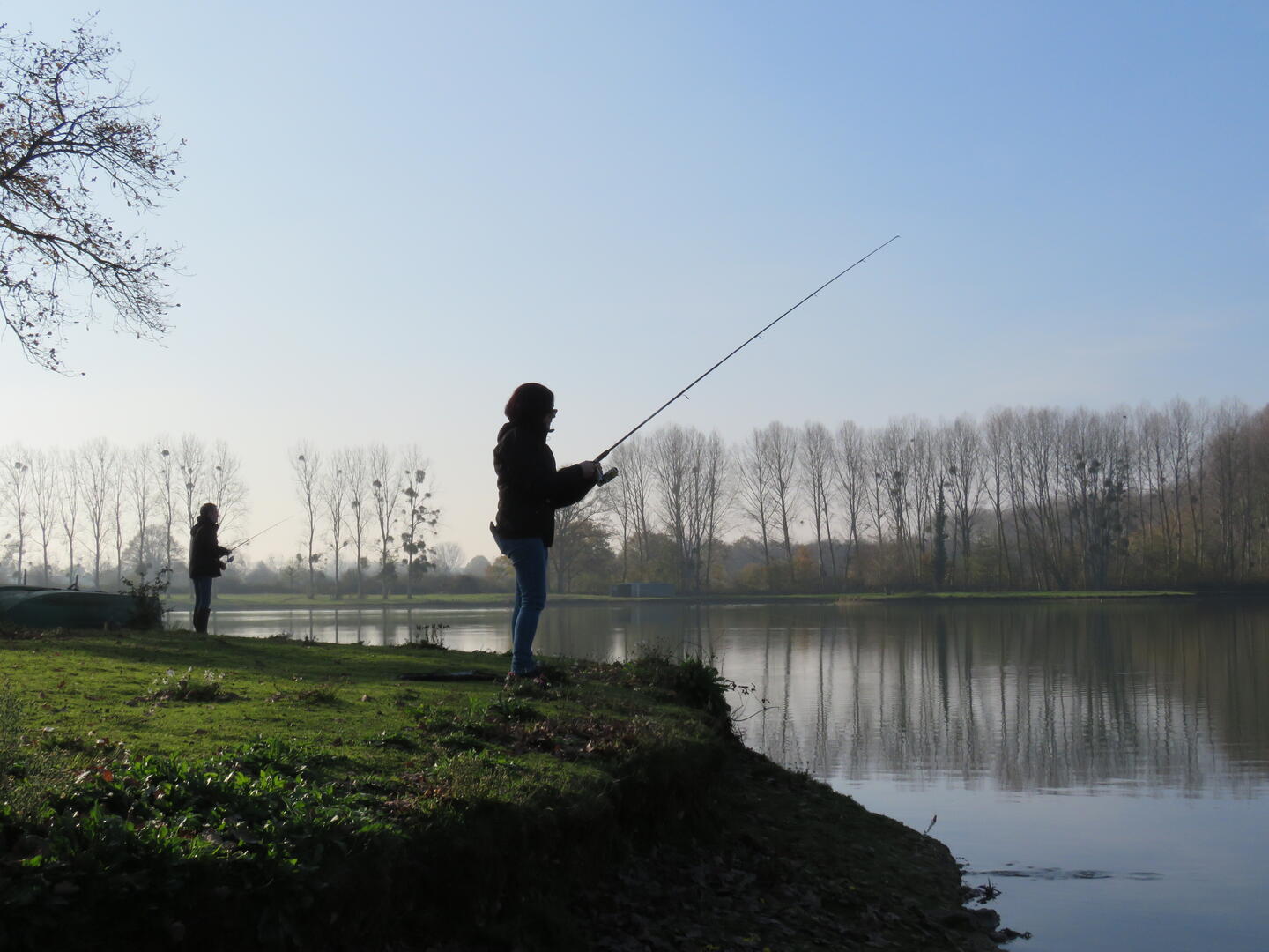 Pêcheurs aux Rouanneraies